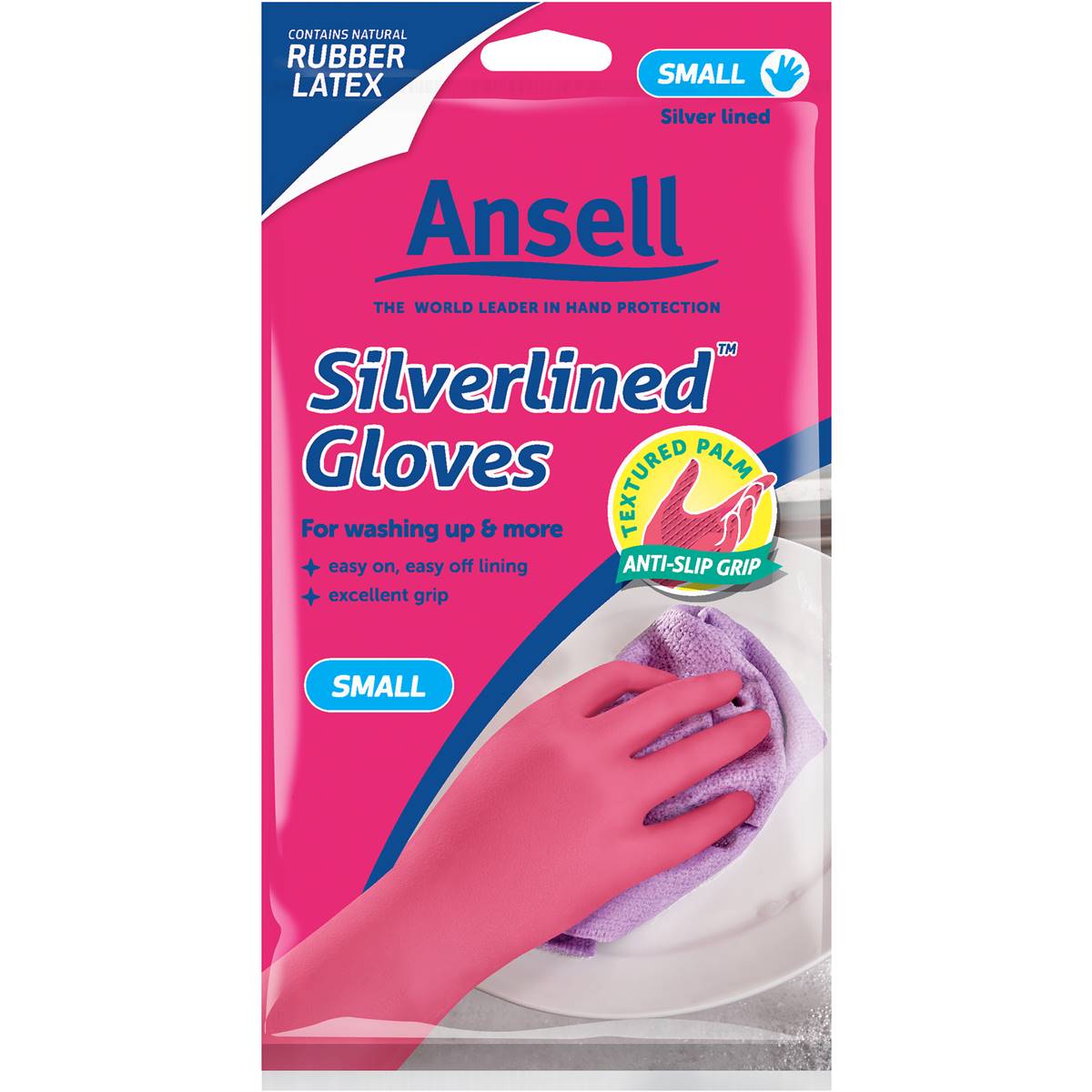 Ansell Silverlined 手套(小号)1 双
