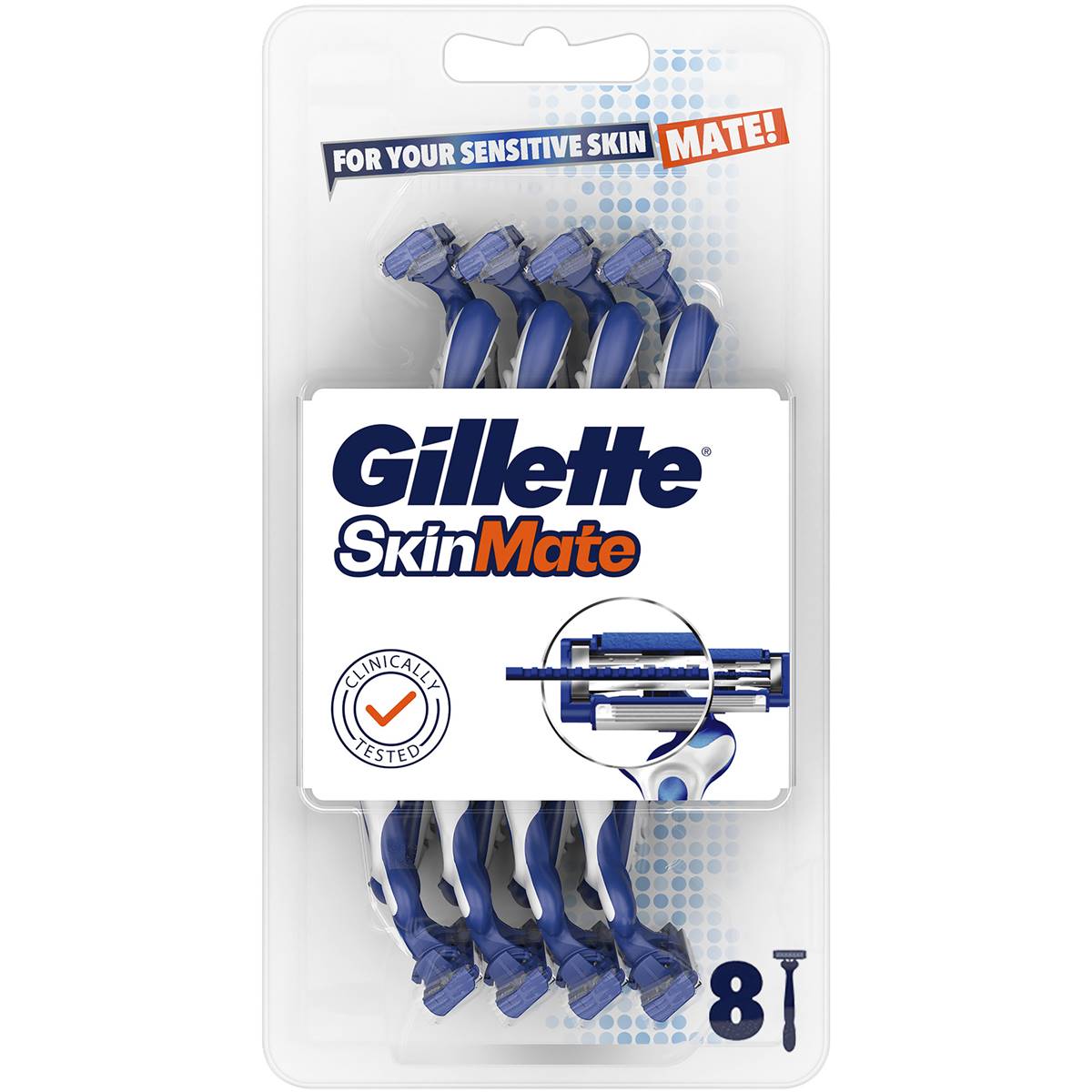 Gillette Skin Mate 8 Gói