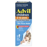 Advil Infant Pain & Fever Relief 2 - 12 yrs Strawberry Banana Flavour 200ml