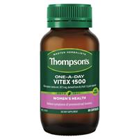 Thompson's one-day vitex 1500mg 60 capsules