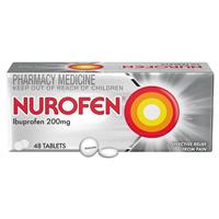 Nurofen ibuprofen 200mg 48 caplets