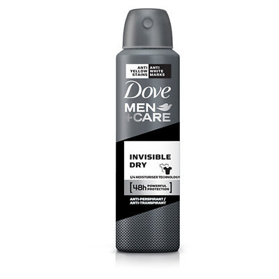 Dove Men + Care Invisible Dry Anti-Perspirant Spray 150ml