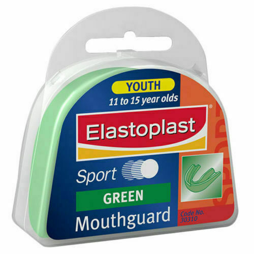 Elastoplast Sport Youth Mouthguard 10-15歳の色が色を飾りました