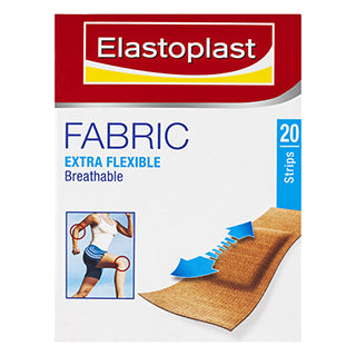 Elastoplast Fabric Band Aids Extral Flexible 20パック