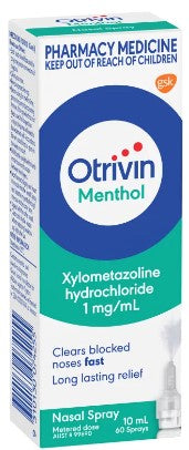 Otrivin tinh dầu bạc hà xịt mũi 10ml