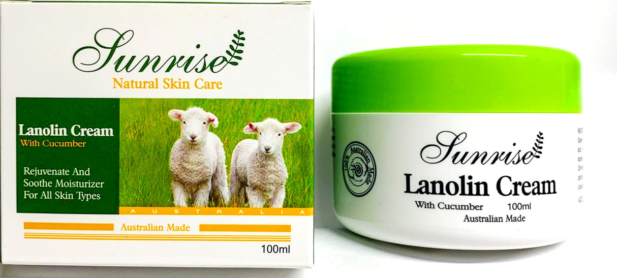 キュウリ100mlの日の出ラノリンクリーム