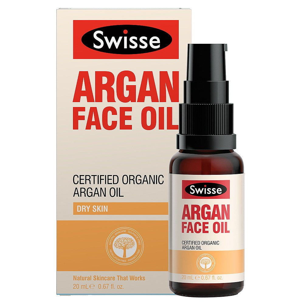 SWISSE ARGAN FACE OIL 20ML