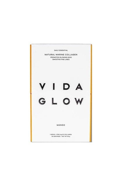 Vida Glow Natural Marine Collagen Sachets Mango 30サービング