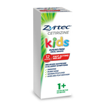 Zyrtecキッズシュガーフリーオーラルドロップ1+ 20ml