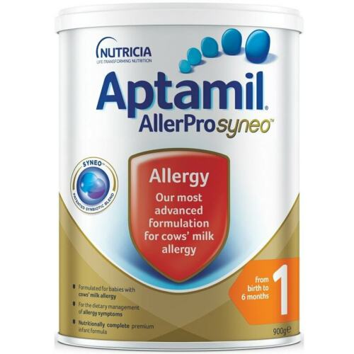 Sữa bột Aptamil AllerPro Syneo 1 cho trẻ sơ sinh 0-6 tháng 900g (EXP: 14/02/2027)
