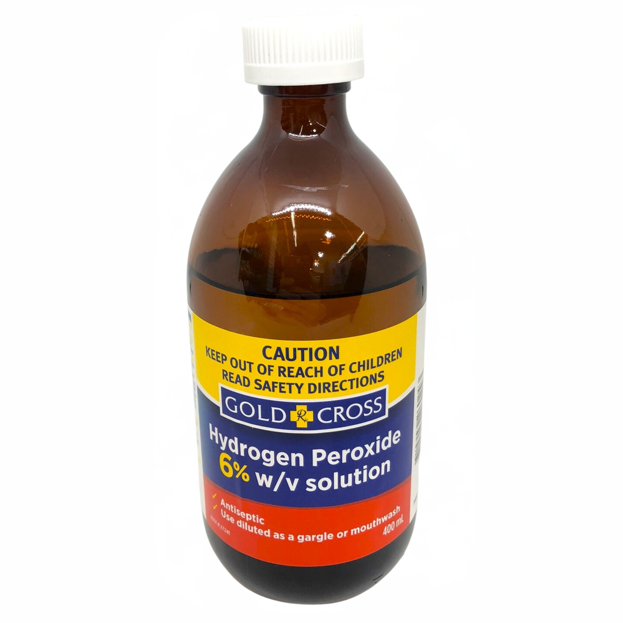 Gold Cross 过氧化氢 6% 20 体积 400mL