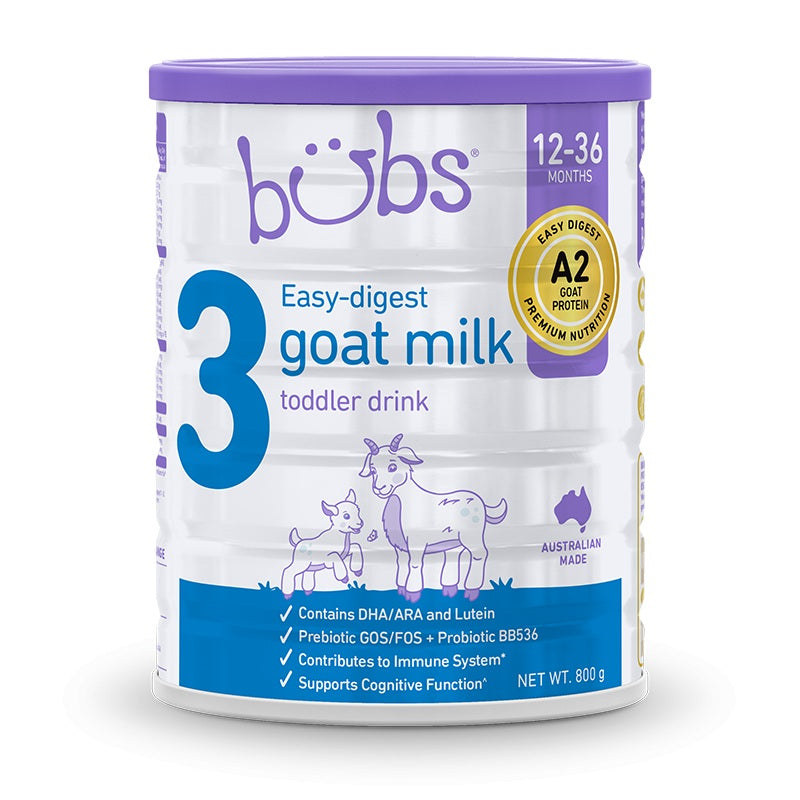 Bubs Goat A2 Toddler Drink Giai đoạn 3 800g (EXP: 04/02/2027)