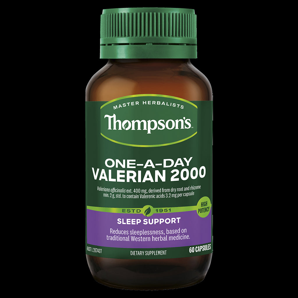 Thompson's One-A-Day Valerian 2000 60 Capsules (EXP: 01/02/2026)