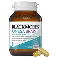 Blackmores Omega Brain High DHA Fish Oil 60 แคปซูล