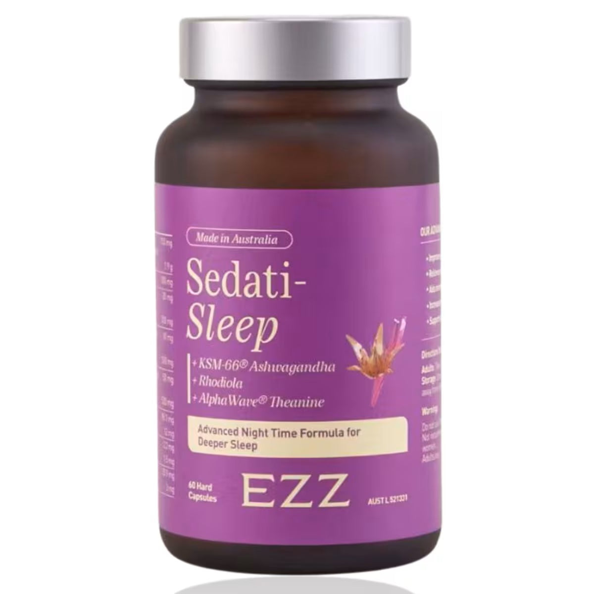 EZZ Sedati-Sleep 60 Hard Capsules