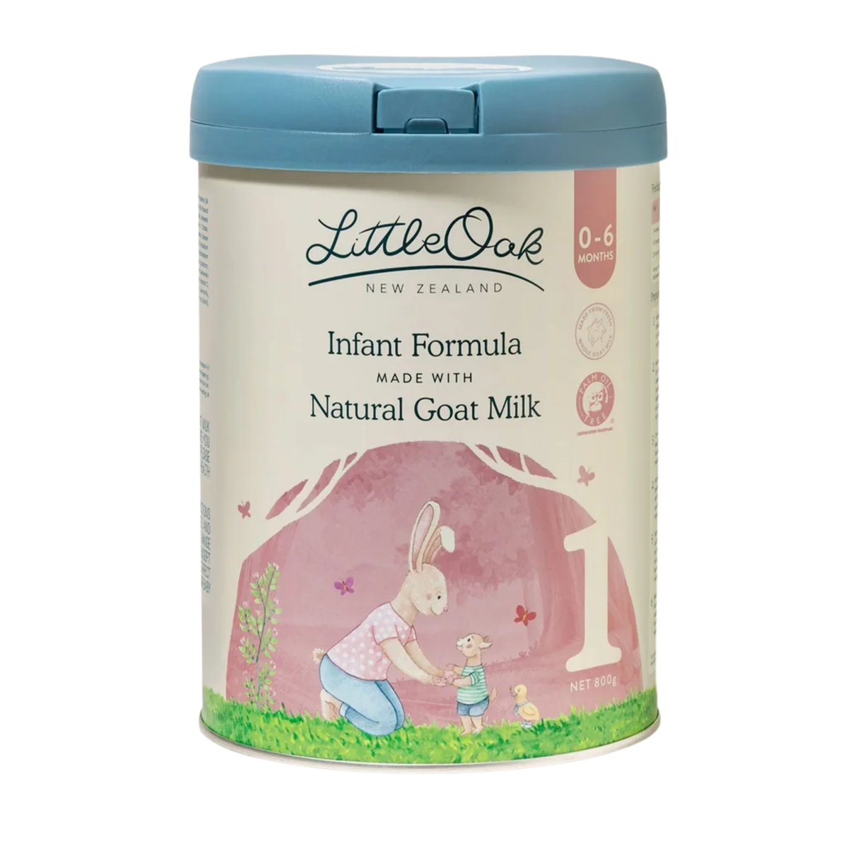LittleOak Infant Formula with Natural Goat Milk Stage 1 800g (มะกอก)