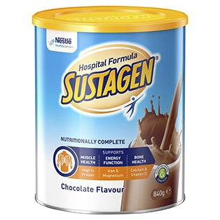 Nestle Sustagen Nutritionally Complete Chocolate Flavour 840g (EXP: 19/07/2026)