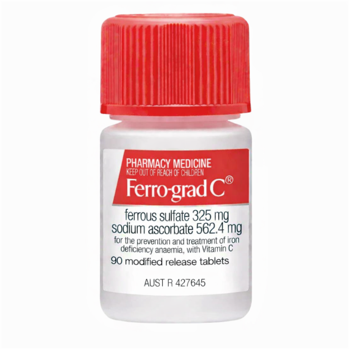 Ferro-Grad C Iron & Vitamin C 90 Tablets (S2)