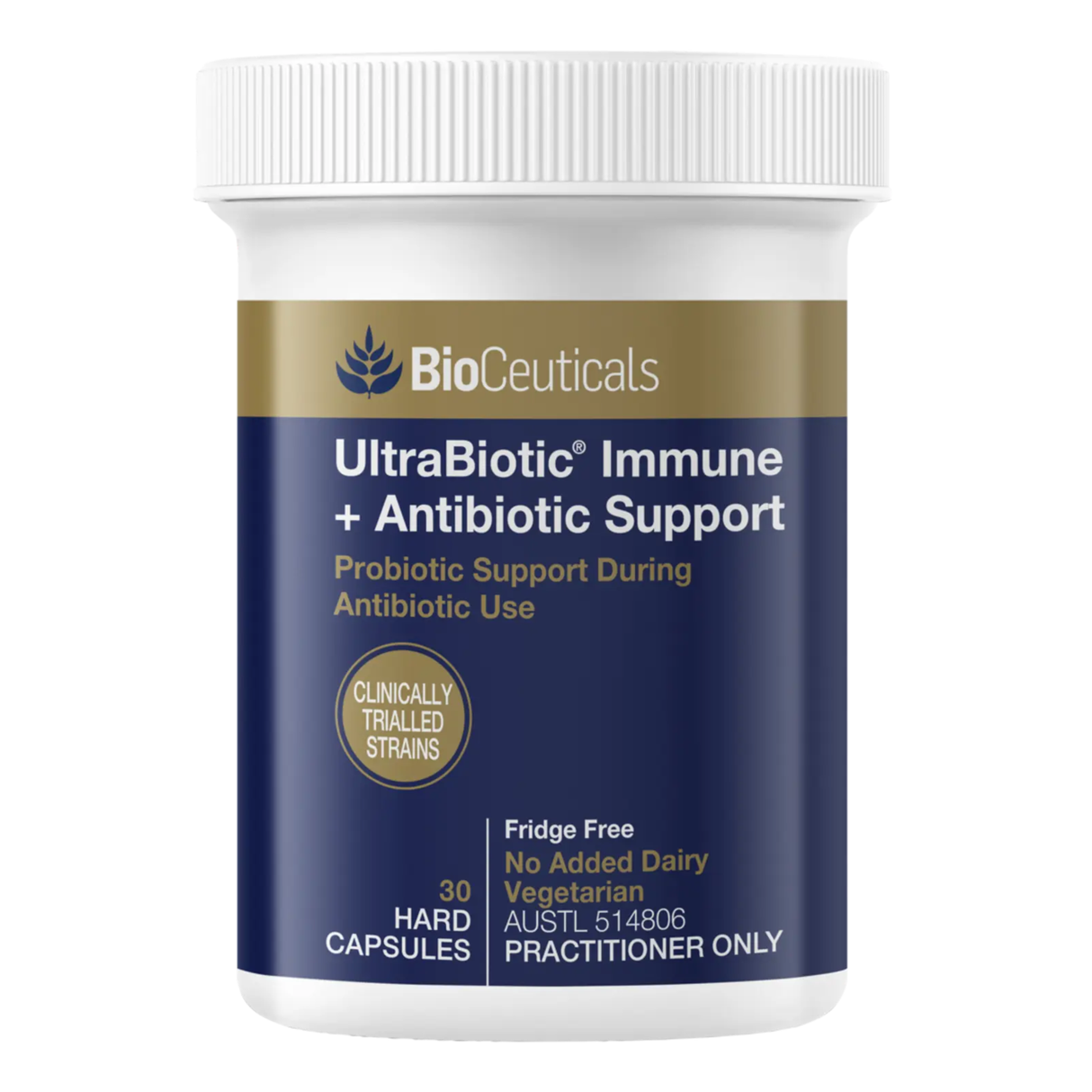 BioCeuticals UltraBiotic Immune + Antibiotic Support 30 Capsules