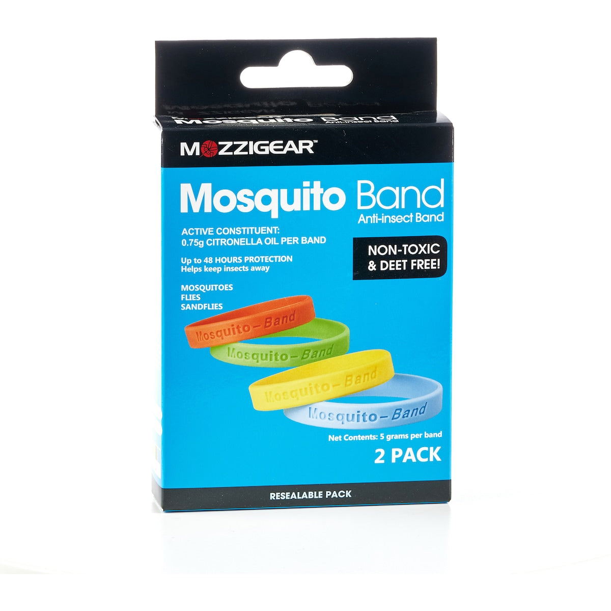 MOZZIGEAR Mosquito Band 2 Pack