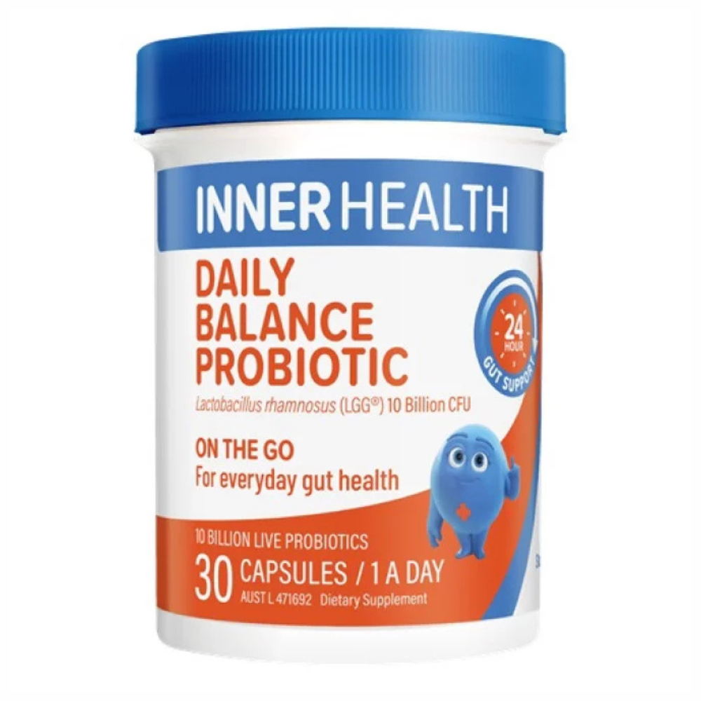 Sức khỏe bên trong Cân bằng hàng ngày Probiotic 30 viên