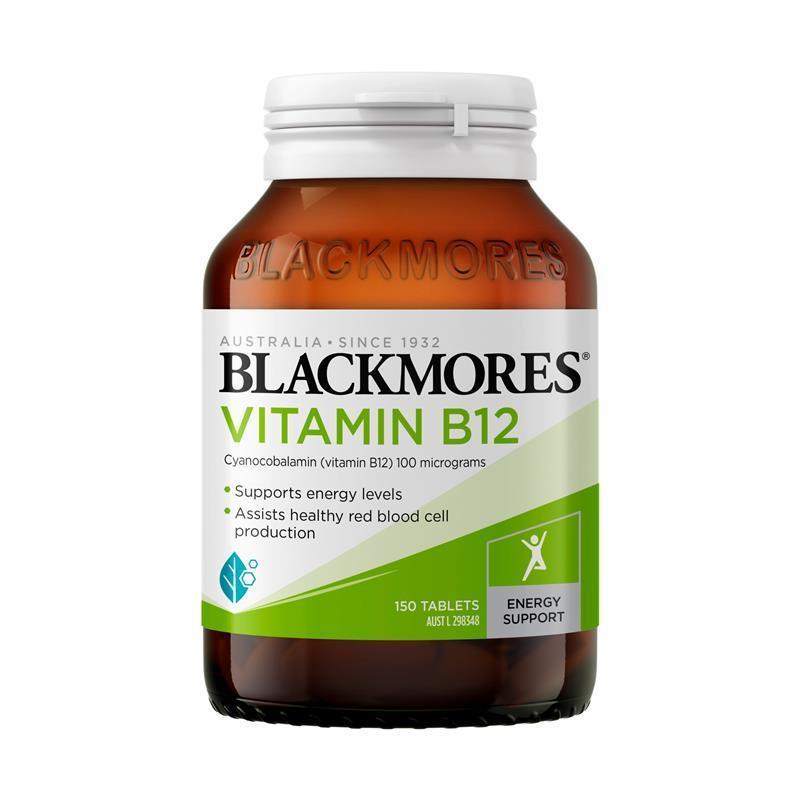 Blackmores B12 100MCG 150 เม็ด