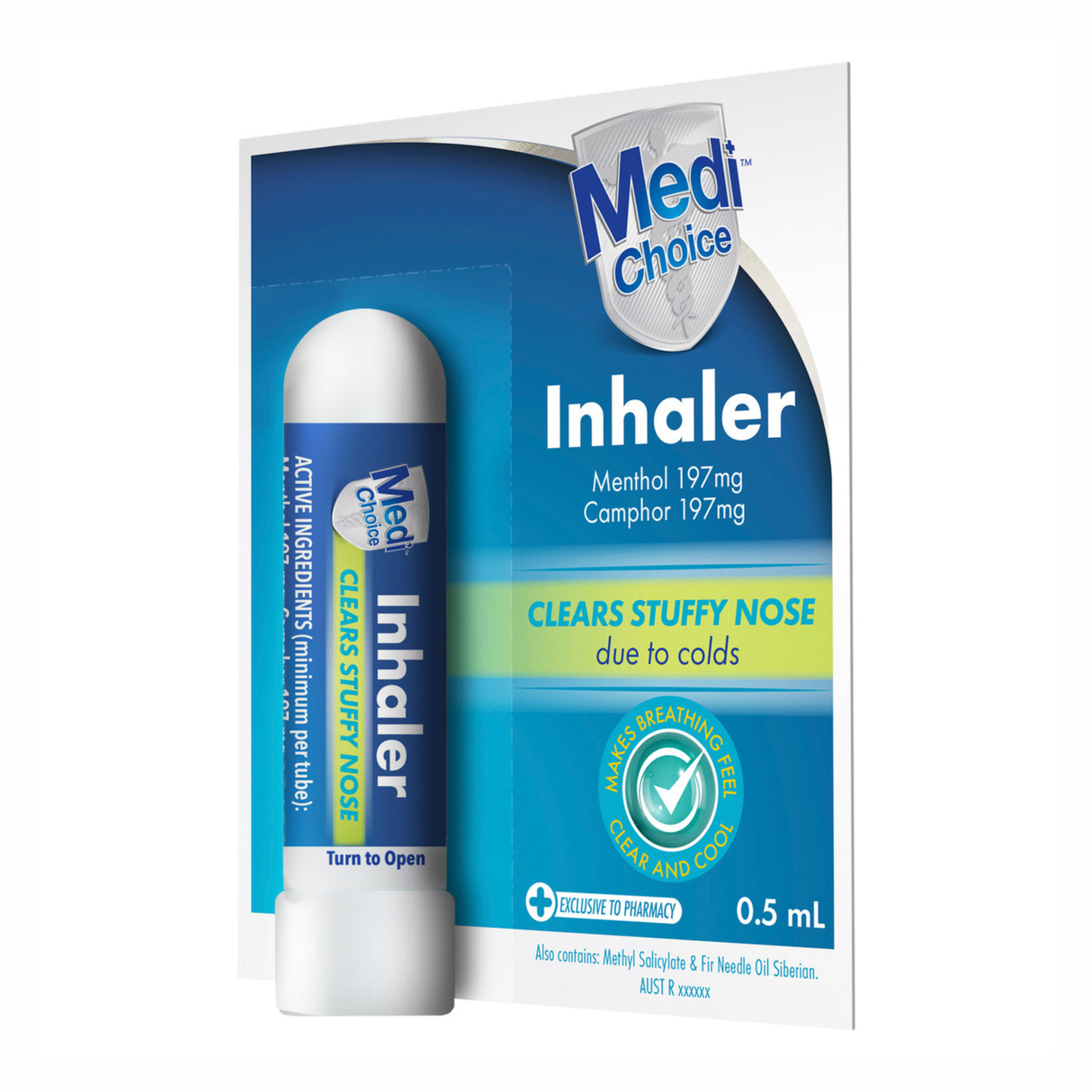 MediChoice Inhaler 0.5mL (EXP: 01/02/2026)