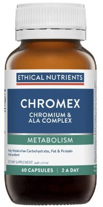 Ethical Nutrients Chromex Chromium & ALA Complex 60 Viên Nang (HSD: 01/10/2026)