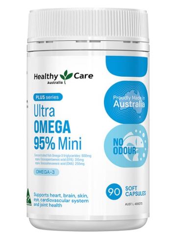 Healthy Care Plus Series Ultra OMEGA 95% Mini 90 Soft Capsules