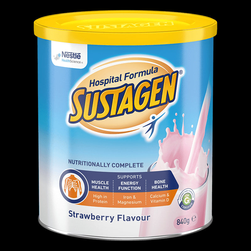 Nestle Sustagen Nutritionally Complete Strawberry Flavour 840g (EXP: 23/03/2026)