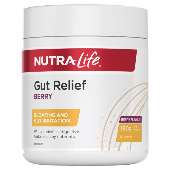 Nutralife Gut Relief Berry 180g