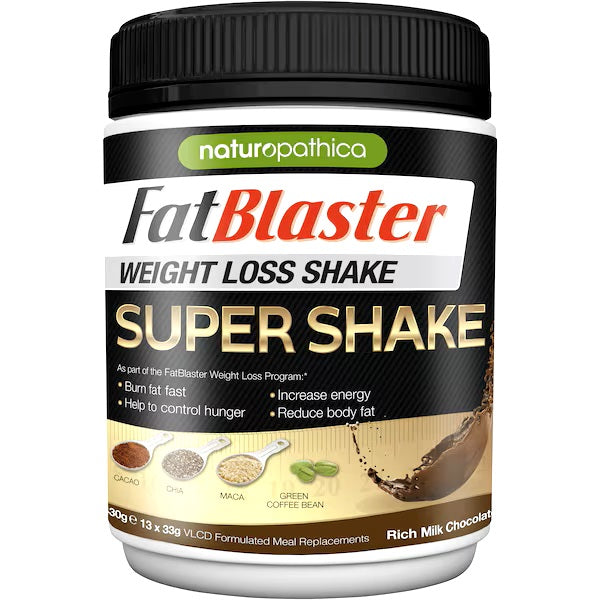 Naturopathica fatblaster super sake shake milk chocolate 430g
