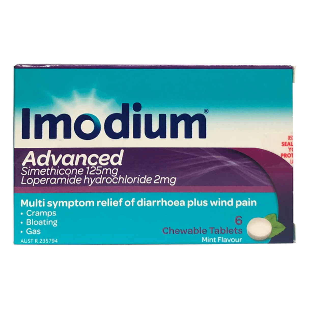 Imodium Advanced Anti Diar Drugs 6 Tablets