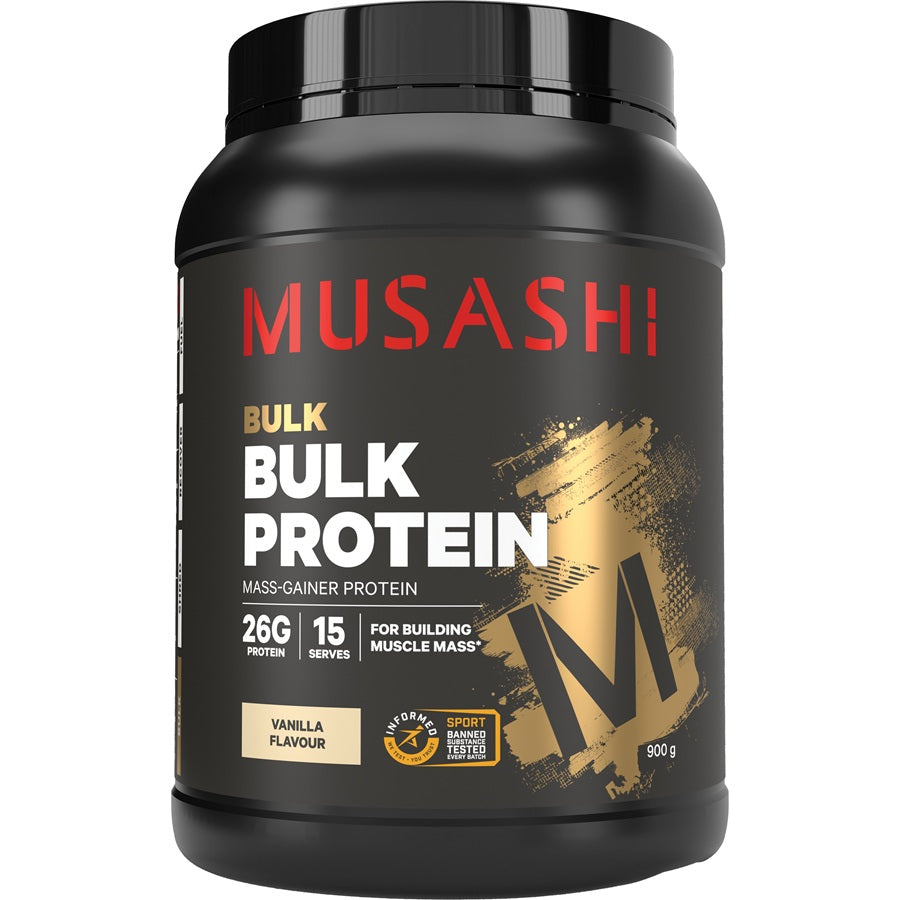 Musashi Bulk Protein Vanilla 900g