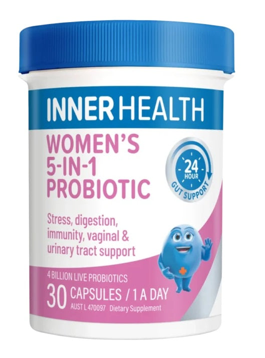 โพรไบโอติก 30 อินเนอร์สตรีสุขภาพ 30 แคป 30 แคป