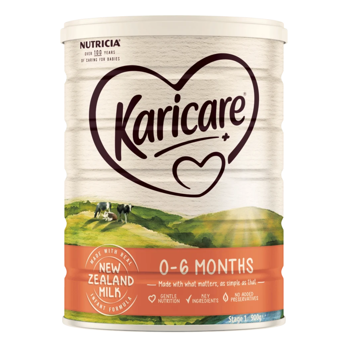 Karicare+ Baby Infant Formula 0-6 Months Stage 1 900g (EXP: 09/09/2026)