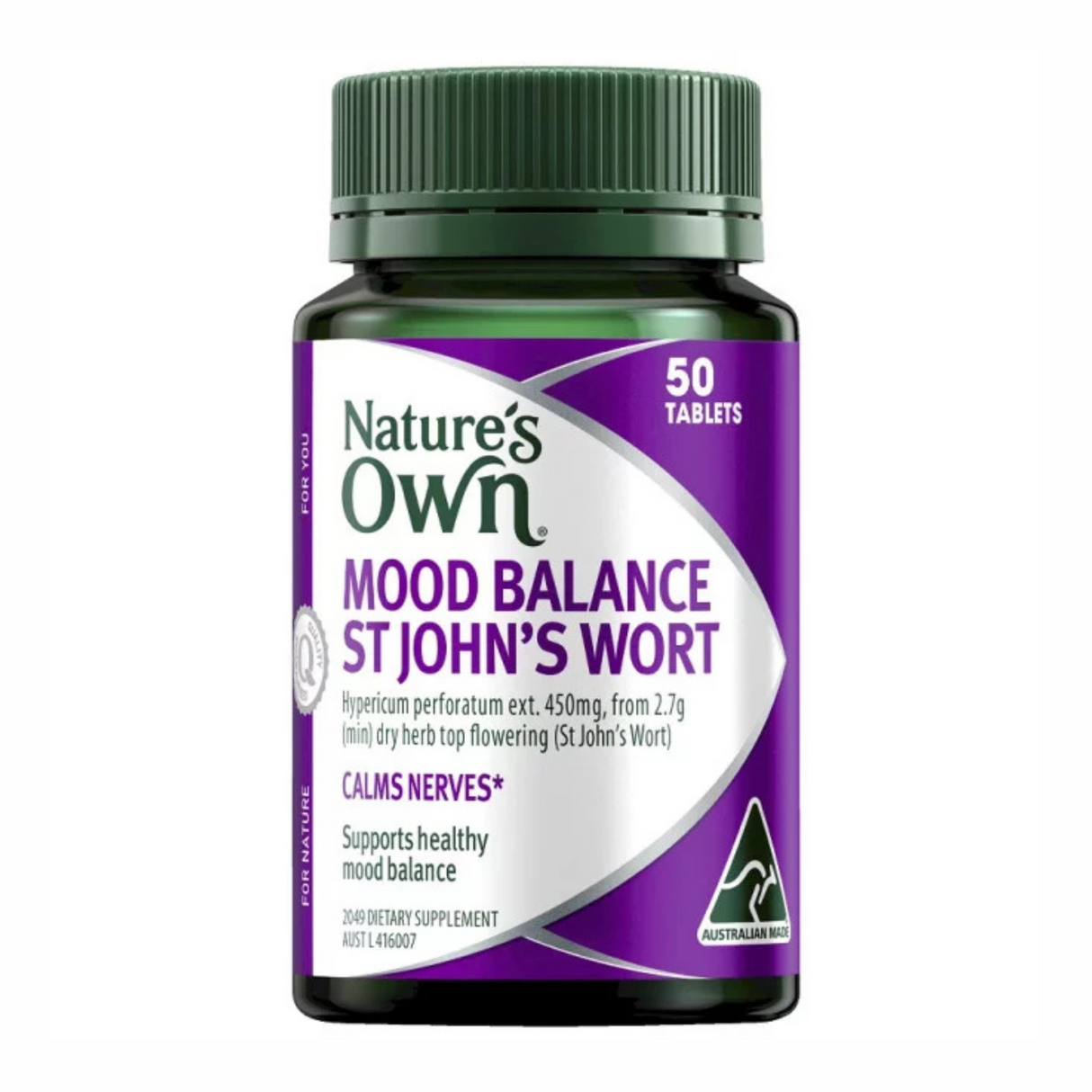 Natures Own Mood Balance St Johns Wort 50 Tablets