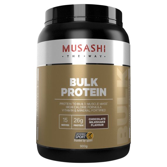 Musashi 散装蛋白粉巧克力奶昔 900g（旧包装）