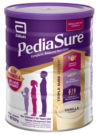 PediaSure Powder Vanilla 850g (EXP: 01/07/2026)