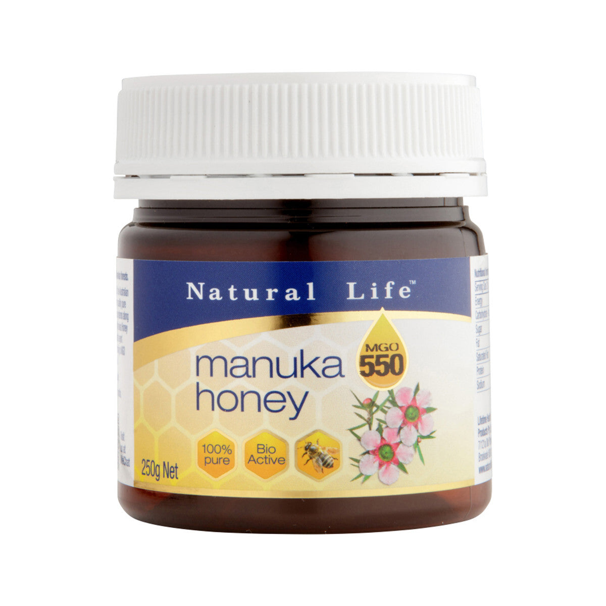 Natural Life Manuka Honey（MGO 550）250g