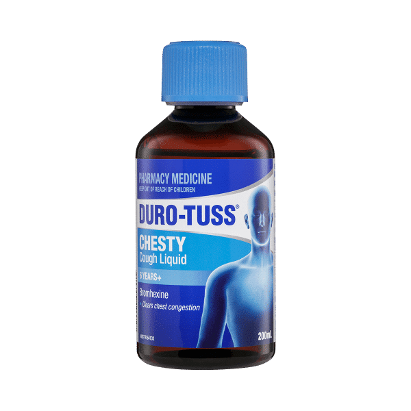 Duro-Tuss 胸咳液 6+ 岁 200mL（出厂日期：01/12/2026）