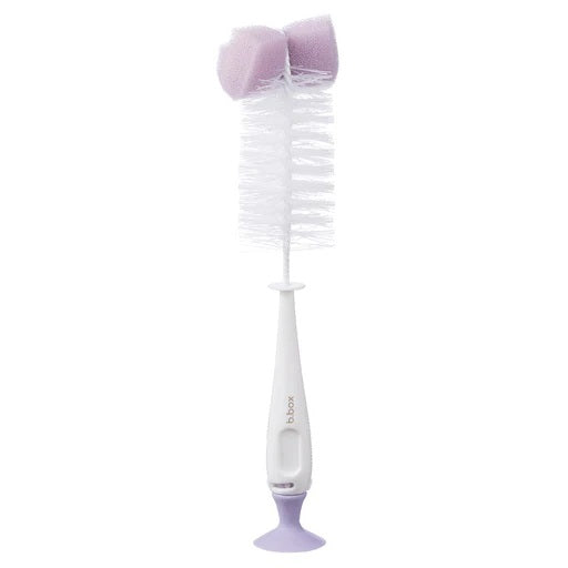 B.Box 2 in 1 Bottle Brush and Teat Cleaner (Peony)