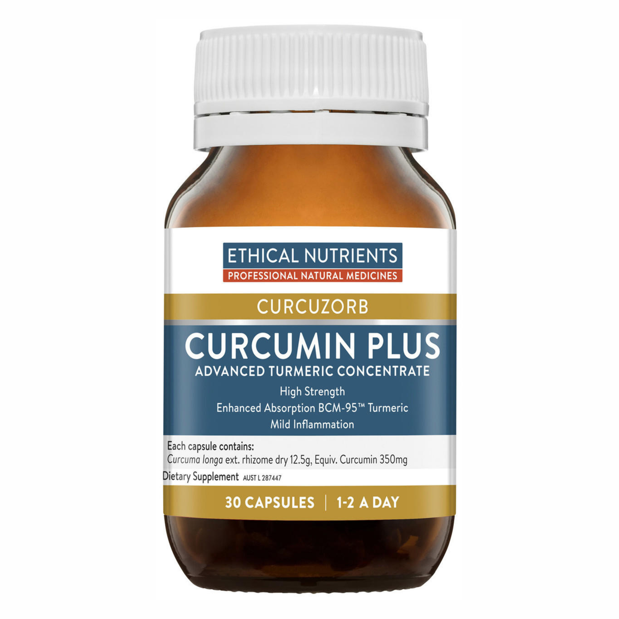 Ethical Nutrients Curcumin Plus Inflammation 30 Capsules (EXP: 01/04/2026)