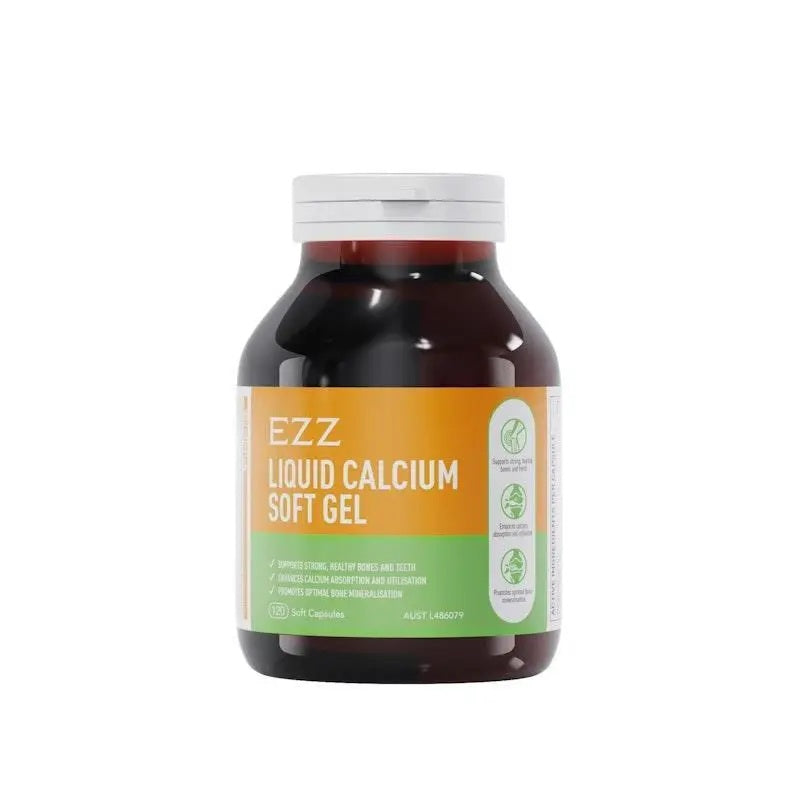 EZZ Liquid Calcium Soft Gel 120  Soft Capsules