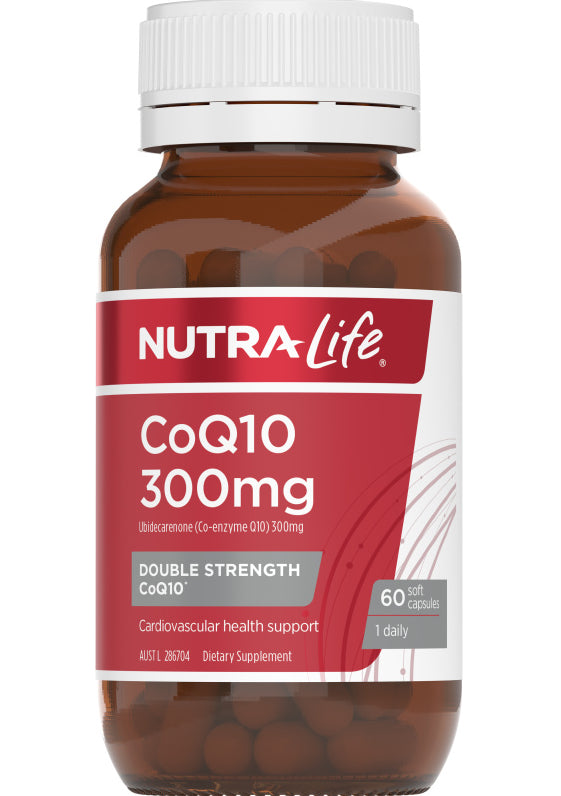 Nutralife CoQ10 300 มก. 60 แคปซูล