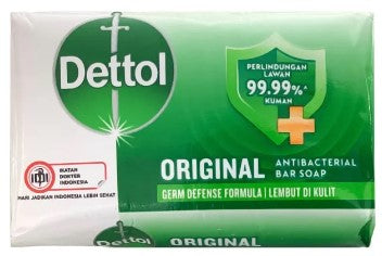 Dettol Soap Bar抗細菌オリジナル3x60g（Exp：01/01/2026）