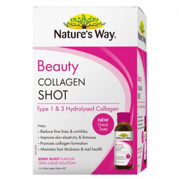 Nature's Way Beauty Collagen Shots 10x50mL