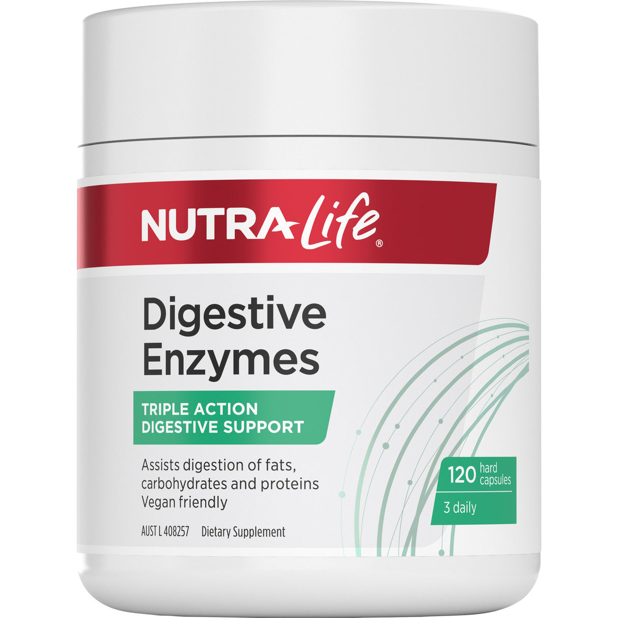 Nutralife Digestive Enzymes 120 Capsules