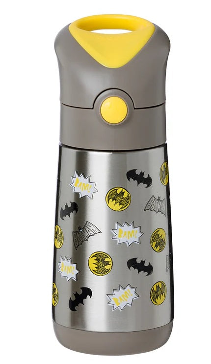 B.Box Insulated Drink Bottle 350ml - Batman 12m+