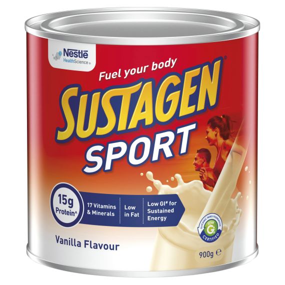 Nestle Sustagen Sport Vị Vani 900g (EXP: 01/01/2027)